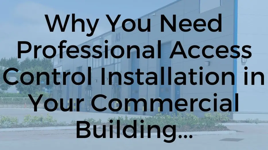 To safeguard your commercial building, professional access control installation offers more than just basic security. It transforms the way you manage and protect your space. From enhanced security to streamlined operations and cost savings, professional access control systems offer tailored solutions to meet your business needs. Whether you're looking to prevent unauthorised access, improve employee management, or integrate systems like CCTV and HVAC, professional installation ensures your system is designed, installed, and maintained for optimal performance. This article explores the key benefits of professional access control systems, how they work, and why they’re a smart investment for any commercial building. Key Takeaways: Why Your Business Needs Access Control Comprehensive Security: Protect your building with 24/7 monitoring and real-time visibility across all access points. Streamlined Employee Management: Simplify attendance tracking, working hours, and permission controls for different staff levels. Cost Efficiency: Reduce costs by eliminating key management and integrating your system with existing infrastructure. Enhanced Emergency Response: Improve safety with features like lockdowns, evacuation routes, and emergency overrides. System Integration: Connect with CCTV, fire alarms, and HVAC for a fully automated security ecosystem. Enhanced Security and Protection: The Foundation of a Safe Workplace At its core, an access control system serves as your building's first line of defence. It doesn’t just monitor who enters and exits… it actively prevents unauthorised access and mitigates threats. By relying on advanced technologies like keyless entry and real-time monitoring, access control systems create a secure environment where employees can focus on their work without worrying about security breaches. Professional installation ensures that your system is customised to your building’s specific requirements. That’s from the number of access points to the sensitivity of alerts. Imagine knowing that only authorised personnel can access sensitive areas like server rooms, financial offices, or storage facilities. And unwanted visitors are kept out. With real-time alerts, you can take swift action whenever irregular or suspicious activity is detected. Streamlined Workforce Management: Simplify Operations and Boost Productivity Access control systems don’t just protect your building, they make managing your workforce easier and more efficient. Features like attendance tracking, automated schedules and permission settings allow you to monitor employee movements. And ensure they have access to the areas they need. No more, no less. This level of control improves accountability, eliminates delays at entry points and allows you to adapt quickly to changes in staffing or roles. For example, if a new hire joins your team or an employee’s role changes, permissions can be updated instantly without the hassle of physical keys. Streamlining access management not only reduces administrative burdens but also builds a sense of security and organisation among your employees. Creating a productive and focused work environment. Cost Savings That Go Beyond the Bottom Line While the upfront cost of professional access control installation might seem high, it’s an investment that pays for itself. By eliminating traditional key management systems, you save on expenses like rekeying locks, replacing lost keys and staffing for manual access control. Operational efficiency also improves, as automated systems reduce the need for human intervention during shift changes or visitor management. Additionally, integrating access control with systems like HVAC and lighting allows you to optimise energy use by ensuring they operate only when areas are occupied. This may lower utility bills but also aligns with your sustainability goals. With fewer security breaches, better asset protection, and reduced staffing needs, your access control system becomes a long-term cost-saving solution. Real-Time Monitoring: Stay Connected Wherever You Are One standout benefit of modern access control systems is real-time monitoring. Whether you're on-site, at home, or travelling, you’ll have complete visibility over your building’s security. You’ll love the instant alerts and live notifications. Imagine receiving a notification about unauthorised access to a restricted area. Then being able to respond immediately. Either by locking down the area or granting temporary access to a trusted individual… all from your smartphone! This level of control is empowering. It ensures that you’re always connected to your building’s security, no matter where you are. For businesses with multiple locations, real-time monitoring allows you to manage all sites from a single interface, improving oversight and enabling quicker responses to potential issues. Emergency Preparedness: When Seconds Matter During emergencies, access control systems become invaluable tools for ensuring safety. Integrated systems can automatically open doors, disable barriers and create clear evacuation routes for employees and first responders. You can even pre-program responses for different scenarios, such as fire evacuations or lockdowns during security threats. So your building is always prepared. Mustering reports provide real-time data on personnel movements, allowing you to account for everyone in the building during a drill or actual emergency. This level of preparedness not only complies with safety regulations but also demonstrates your commitment to protecting your staff and visitors. System Integration: Building a Smarter Ecosystem Modern access control systems are designed to integrate seamlessly with other building technologies. Creating a unified safety and management ecosystem. From CCTV and fire alarms to HVAC and elevator controls, integration streamlines operations and enhances both security and efficiency. For example, your access control system can: automatically shut down elevators during a fire adjust ventilation in high-traffic areas verify alarm triggers with CCTV footage. This level of automation reduces manual effort while ensuring your building operates safely and smoothly. By working together, these systems provide a comprehensive view of your building’s operations, empowering your team with greater control and insight. Data-Driven Insights: Turn Security into Strategy Beyond security, access control systems provide valuable data that can inform broader business strategies. Detailed analytics on foot traffic, peak usage times, and access trends help you optimise everything from staffing levels to space allocation. For instance, understanding which areas see the most activity can help you decide where to allocate resources or identify vulnerabilities that need extra attention. This data not only enhances security but also supports operational efficiency and smarter decision-making. Safeguarding Your Business with Professional Access Control Access control systems aren’t just about keeping people out. They’re about creating a safe, efficient and well-managed environment… that supports your business’s success. From enhanced security and workforce management to cost savings and emergency preparedness, the benefits of professional installation are clear. By choosing an expert provider, you’ll gain a system that adapts to your needs, integrates seamlessly with your building’s infrastructure, and delivers long-term value. Take the first step toward a smarter, safer future for your commercial building.